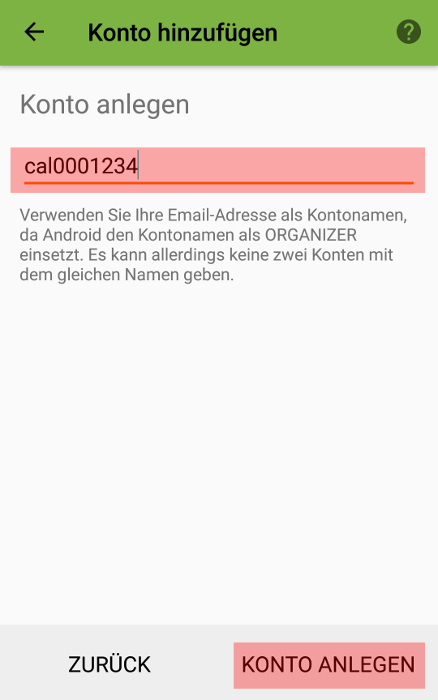 CalDAV - Kalenderfunktion - Android DAVx5 (DAVdroid), Bild 3