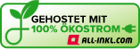 Gehostet mit 100% Ökostrom von all-inkl.com