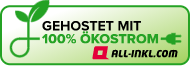 gehostet mit 100% kostrom von all-inkl.com