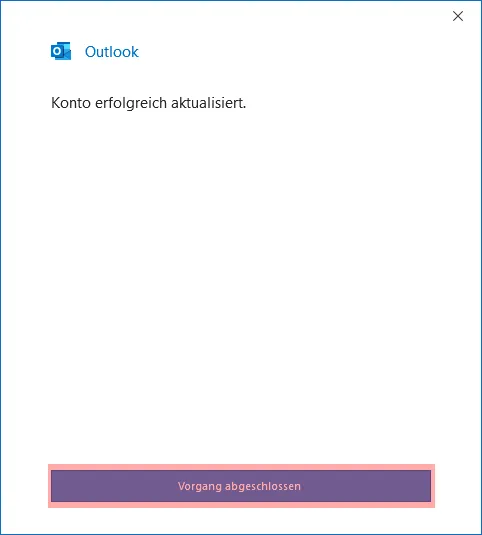 Outlook - 2019 - SMTP-Authentifizierung aktivieren, Bild 5
