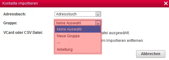 ALL-INKL.COM WebMail - Importieren von Kontakten aus CSV-Datei, Bild 4