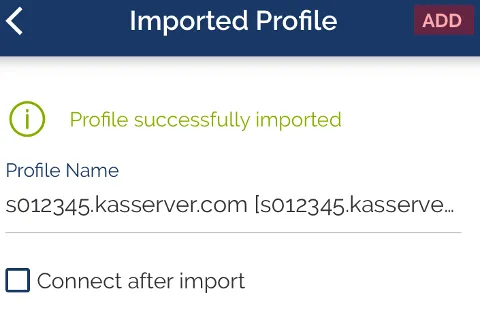 Einbindung als Netzlaufwerk - Netzlaufwerk über VPN verbinden - iOS, Bild 4