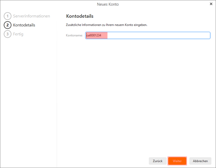 CalDAV - Kalenderfunktion - Einstellungen im WebMail anzeigen, Bild 4