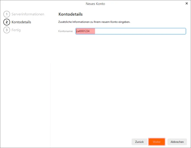 CalDAV - Kalenderfunktion - Einstellungen im WebMail anzeigen, Bild 4