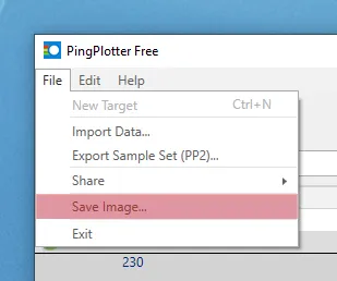 Routenverfolgung zu Domain per Tracert testen - Routenverfolgung mit PingPlotter (Windows), Bild 3