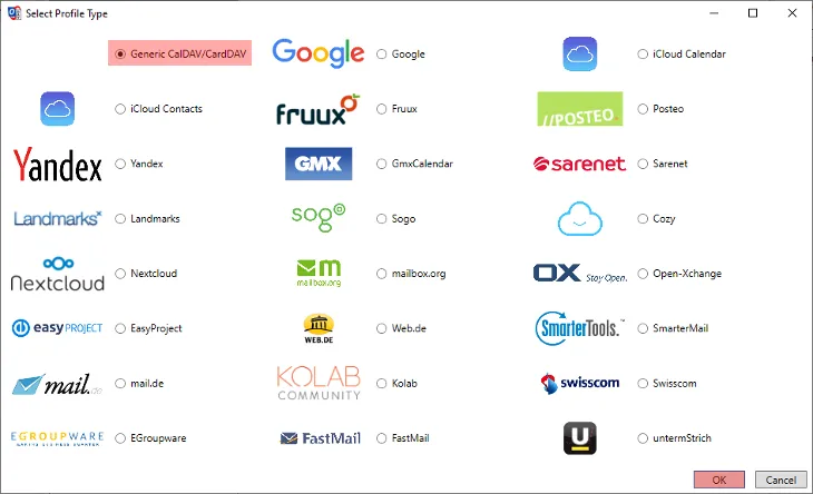CardDAV - Synchronisierung von Kontakten - Outlook 2019, Bild 3