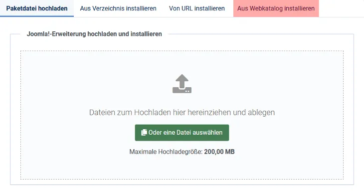 Joomla! 4 - Übertragung von Joomla!, Bild 3