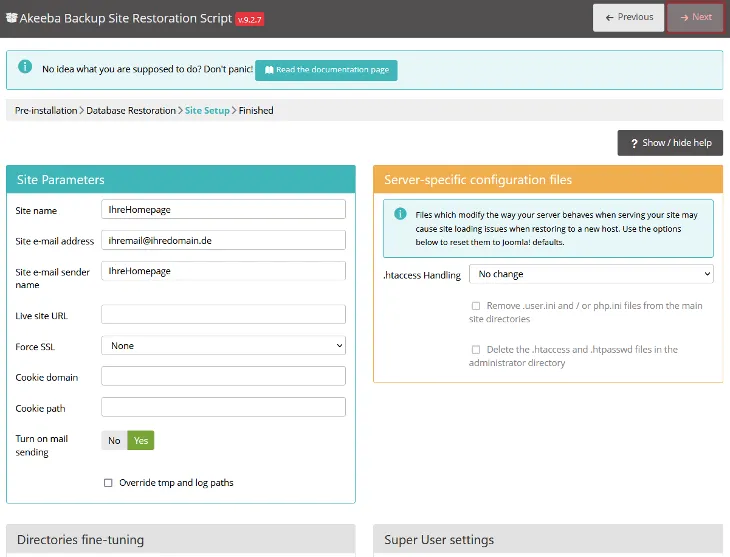 Datenbank verwalten - Datenbank anlegen, Bild 19