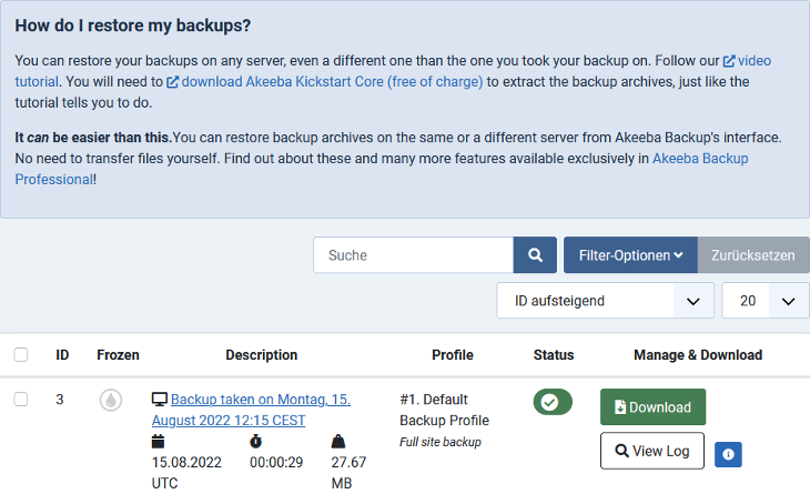 Joomla! 4 - Übertragung von Joomla!, Bild 11