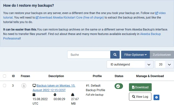 Joomla! 4 - Übertragung von Joomla!, Bild 11