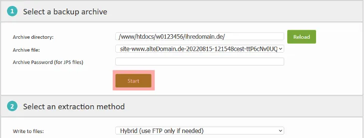 Joomla! 4 - Übertragung von Joomla!, Bild 14