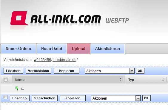 Übertragung der Inhalte - Übertragung von WordPress, Bild 10