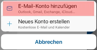 Outlook - Outlook für iOS, Bild 3