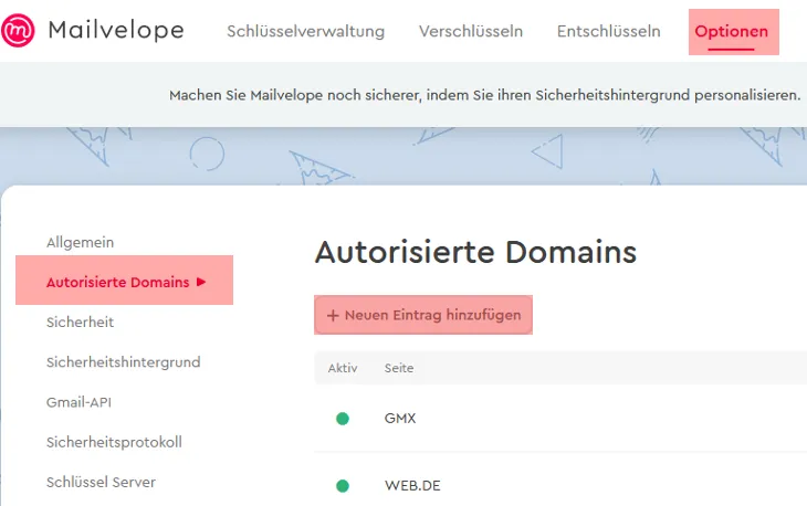 PGP-Verschlüsselung - ALL-INKL.COM WebMail, Bild 5
