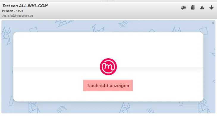 PGP-Verschlüsselung - ALL-INKL.COM WebMail, Bild 13