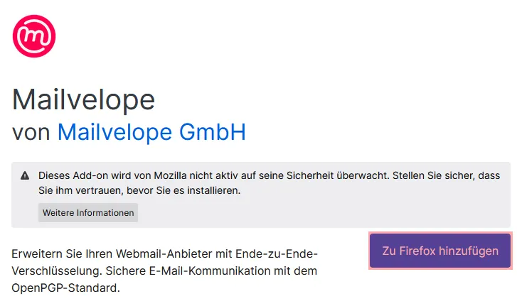 PGP-Verschlüsselung - ALL-INKL.COM WebMail, Bild 2