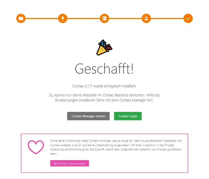 Contao 5 - Vorbereitung, Bild 12