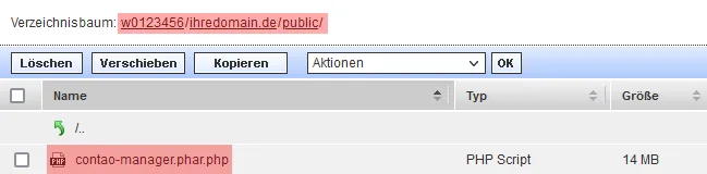 Contao 5 - Vorbereitung, Bild 1