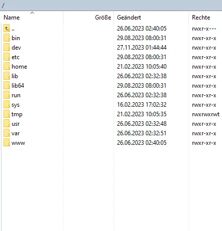 WinSCP - Verbindung per SFTP (Public-Key-Verfahren), Bild 17