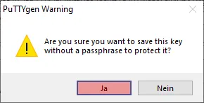 WinSCP - Verbindung per SFTP (Public-Key-Verfahren), Bild 7