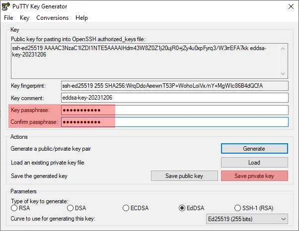 WinSCP - Verbindung per SFTP (Public-Key-Verfahren), Bild 6