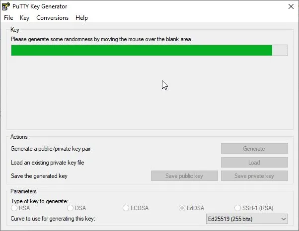 WinSCP - Verbindung per SFTP (Public-Key-Verfahren), Bild 5