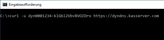 DDNS - Dynamisches DNS - Aktualisierung per URL-Aufruf, Bild 2