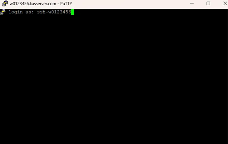 Dateiverwaltung - Verbindung mit PuTTY aufbauen (Public-Key-Verfahren), Bild 11