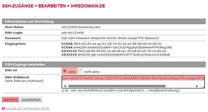 Dateiverwaltung - Verbindung mit PuTTY aufbauen (Public-Key-Verfahren), Bild 7