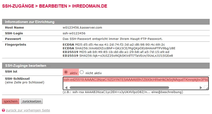 Dateiverwaltung - Verbindung mit PuTTY aufbauen (Public-Key-Verfahren), Bild 7