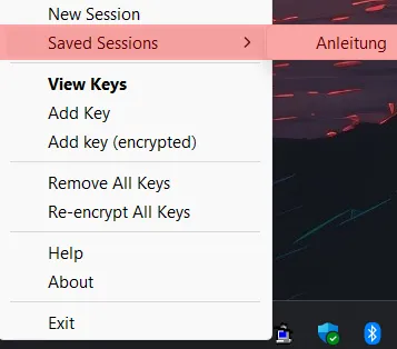 Dateiverwaltung - Verbindung mit PuTTY aufbauen (Public-Key-Verfahren), Bild 16