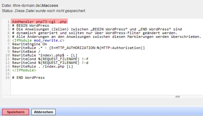 Migration der PHP-Version - Welche PHP-Version verwende ich, Bild 2