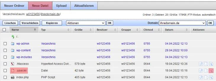PHP Errorlog - Anlegen, Bild 3