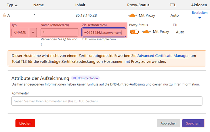 DNS - Cloudflare, Bild 8