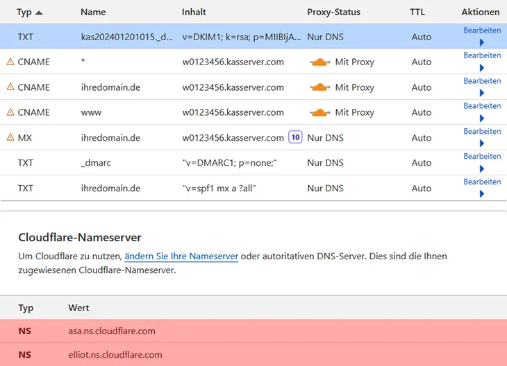 DNS - Cloudflare, Bild 16