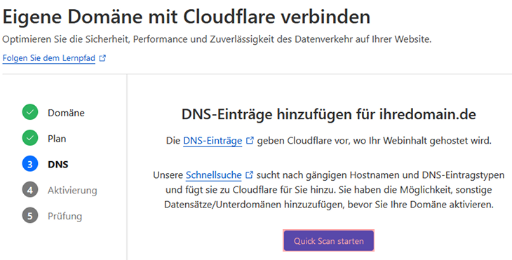 DNS - Cloudflare, Bild 4