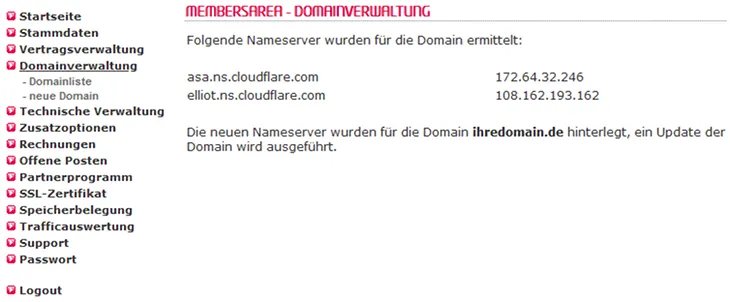 DNS - Cloudflare, Bild 19