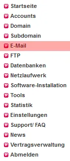 E-Mail - E-Mail-Weiterleitung einrichten, Bild 1