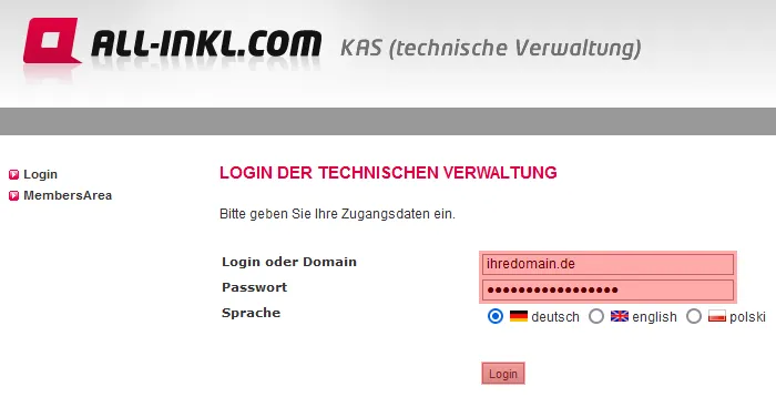 Einstellungen bearbeiten - Einstellungen Übersicht, Bild 1