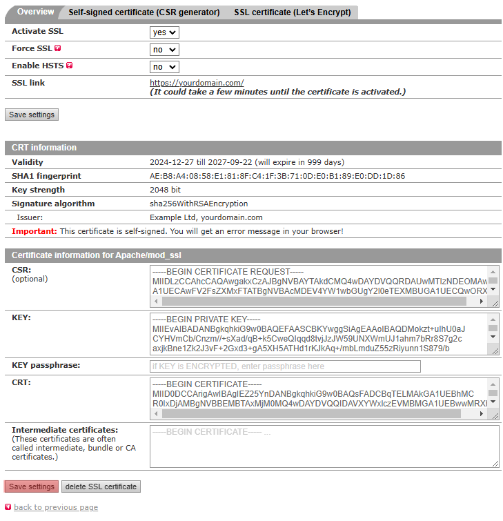 SSL - How to install a self-signed SSL certificate, Bild 4