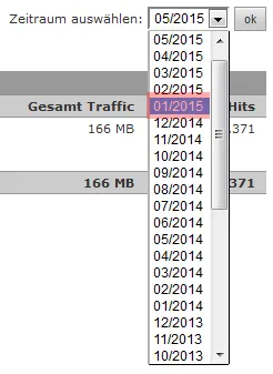 Auswertungsmöglichkeiten - Traffic, Bild 3