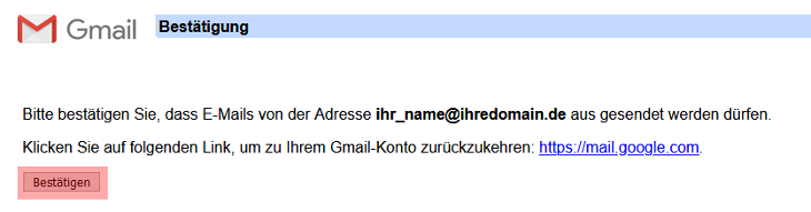 Google Mail - E-Mails von Konten bei ALL-INKL.COM abrufen, Bild 13