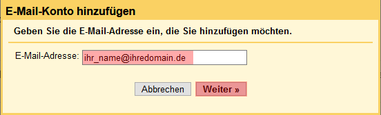 Google Mail - E-Mails von Konten bei ALL-INKL.COM abrufen, Bild 5
