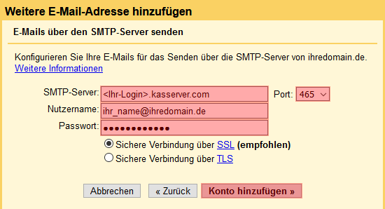Google Mail - E-Mails von Konten bei ALL-INKL.COM abrufen, Bild 10