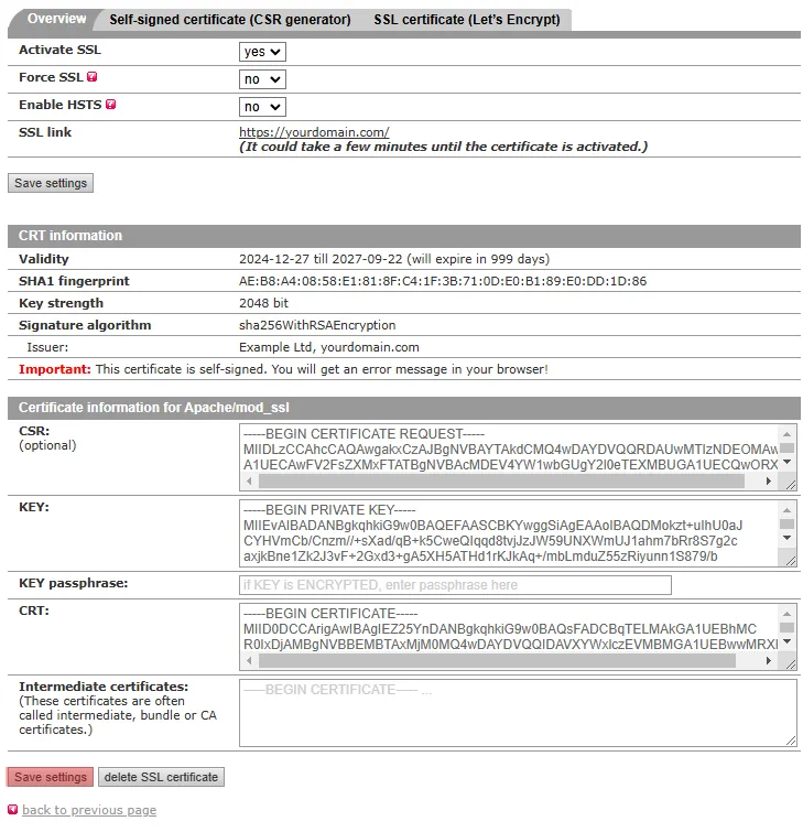 SSL Certificate - How to install a self-signed SSL certificate, Bild 4