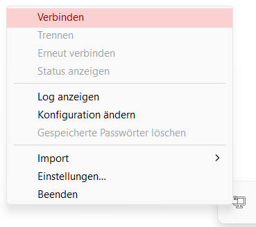 Einbindung als Netzlaufwerk - Netzlaufwerk über VPN verbinden - Windows 11, Bild 4