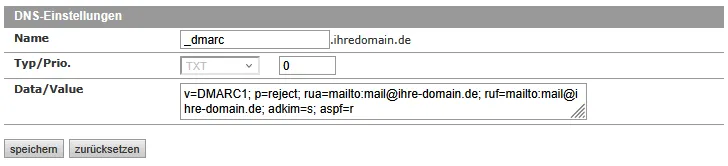 DNS-Werkzeuge - DKIM (bei Versand über externe Mailserver), Bild 5