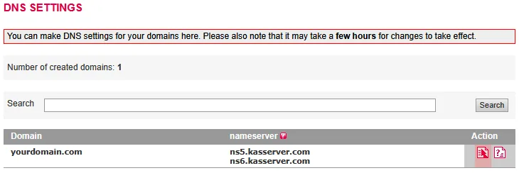 DNS Tools - How to add a DKIM-record (in case of using an external email server), Bild 2