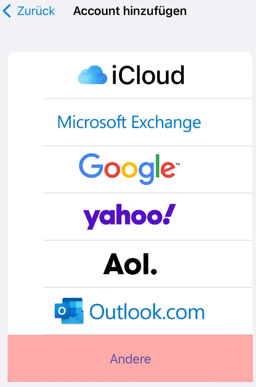 CalDAV - Kalenderfunktion - iOS Mail, Bild 5