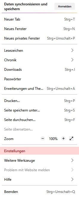 Mozilla Firefox - Cache und Cookies leeren, Bild 2